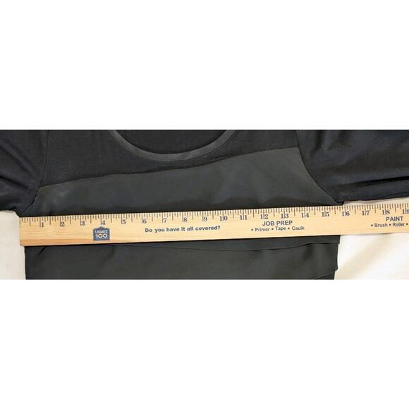 WHITE HOUSE BLACK MARKET Tiered Bodycon Black Dress Small - Picture 10 of 10